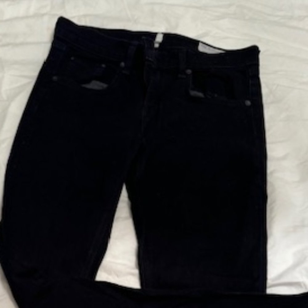Rag & Bone Like New Black Coal Jeans 26